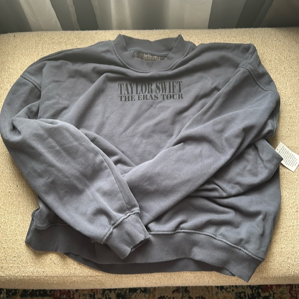 Taylor Swift Eras Tour Blue Crewneck